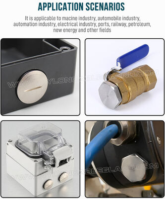 Nickel-Plated Brass Metal Blind Plug IP68 c/w Locknut & O-ring, Hex or Round, PG7-PG48, for Sealing Enclosures